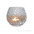 custom clear glass jars for candle holder